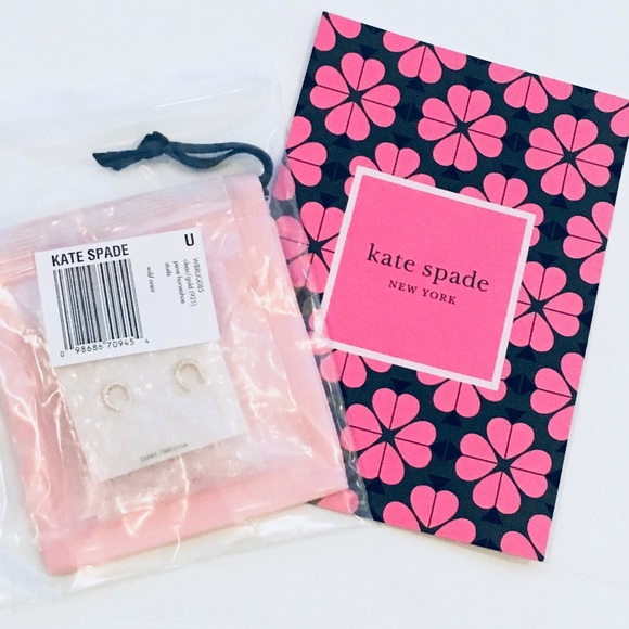 NWT Kate Spade Lucky Horseshoe Earrings - Picture 6 of 6